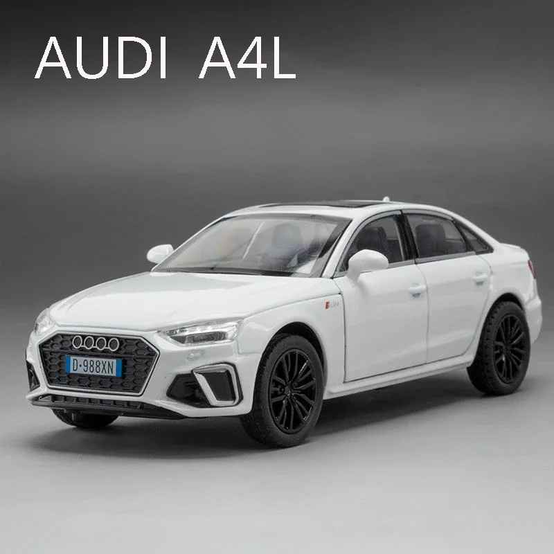 1:32 pre Audi A4 zliatinový model auta hračky odlievanie kovových castingu zvuk a vozidlo s ľahkými automobilmi