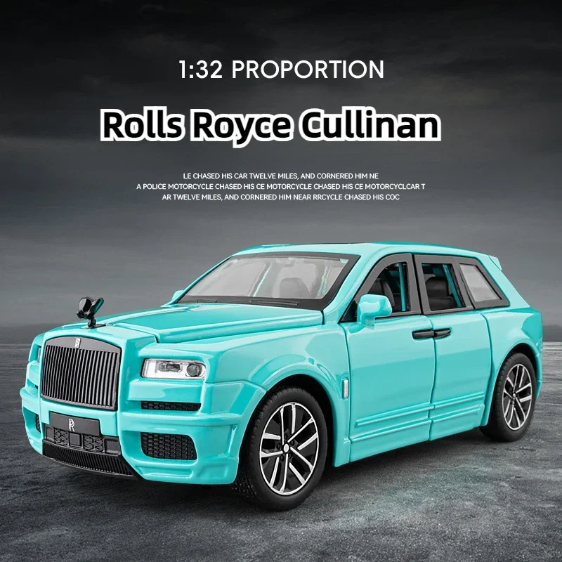 1: 32 Rolls Royce Cullinan Simulation Collection Collection Ornament Detský darček