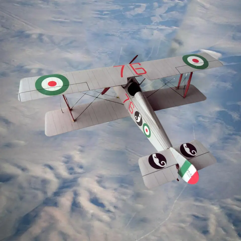 1/33 BIPLANE FIGHTER DIY Zostavte hračky pre deti DODÁVKA DETADOP DECON