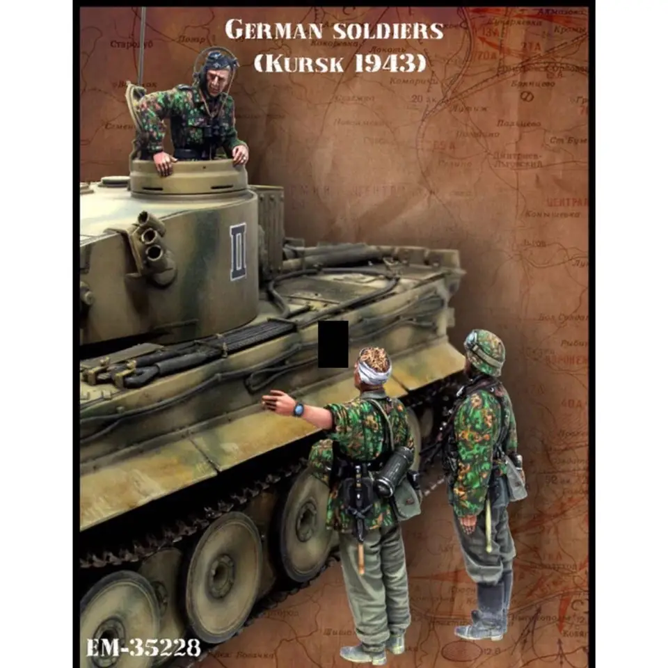 1/35 živice Model Obrázok GK ， nezasiahnutá a nenatretá súprava