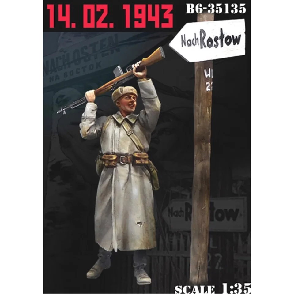 1/35 živice modelka GK, vojenská téma ， nezasiahnutá a nenatretá súprava