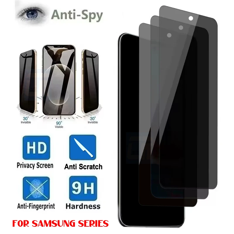 1-3ks anti-SPY SKLE ZÁKLADNÉ PRE SAMSUNG M34 M54 M14 M04 M13 M53 M33 M23 M52 M22 M32 M21 M42 M62 M02S M31 M51