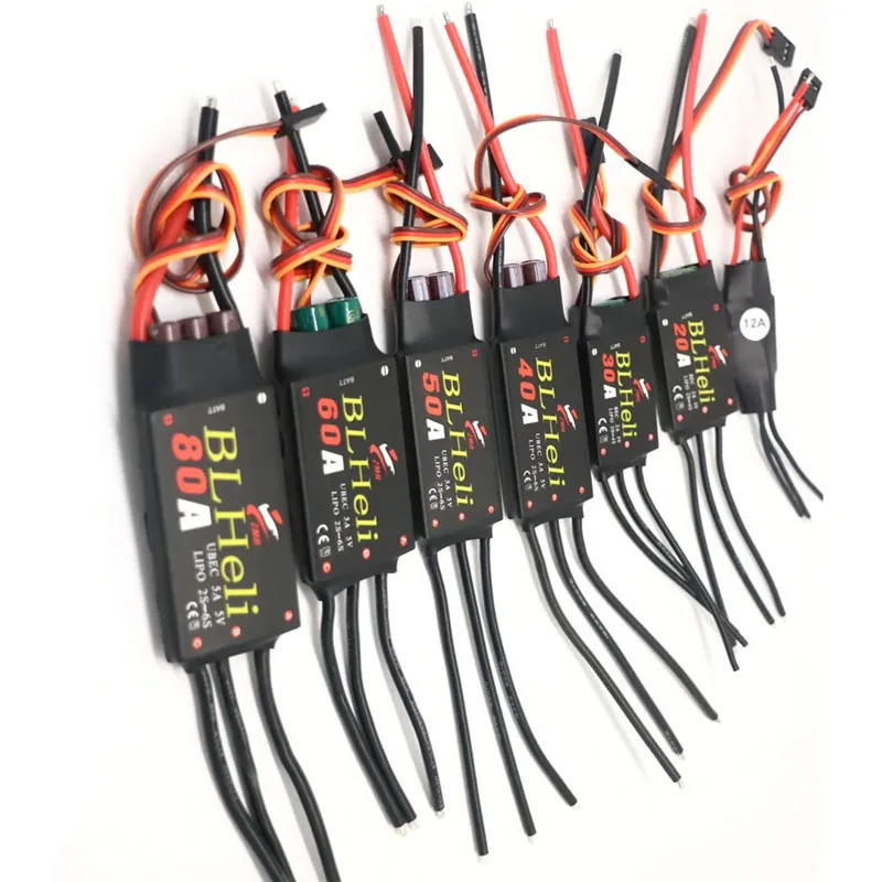 1-3ks Brushless ESC BLHeli 20A 30A 50A s UBEC pre model QuadCopter Model Aircraft, ktorý spúšťa multiaxis DIY FPV RC DRONE