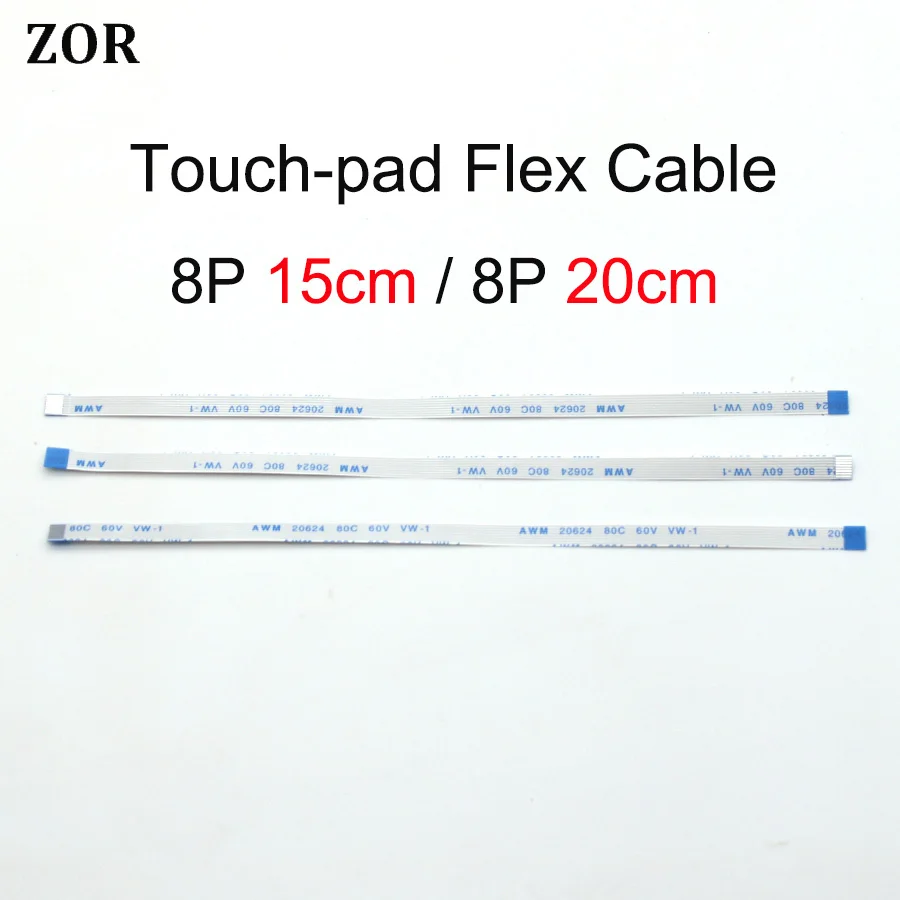 1-3ks laptop DC DC Power Jack 8 PIN 20 cm 15 cm Touchpad flex káblovej myši dotykový konektor pre ASUS X550 X550V X550C X550CC F550V