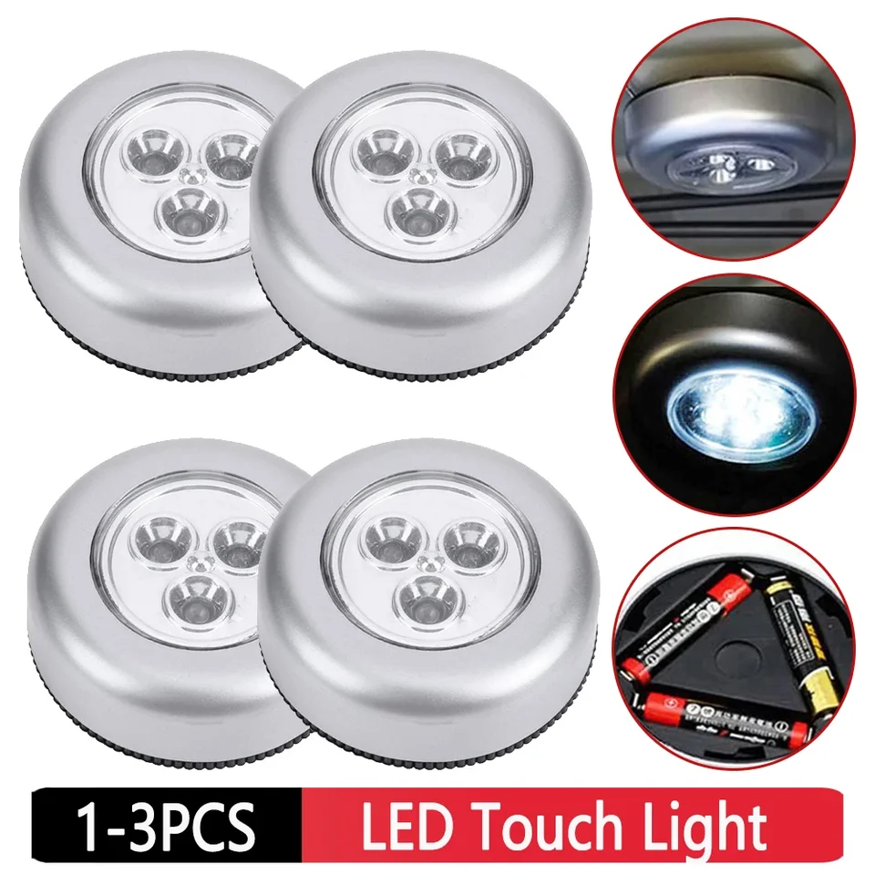 1-3ks LED dotykové svetlo automatické stropné stropné lampa Stropy Stropné svetlo Okolitá nálada Interiérová osvetlenie batériu