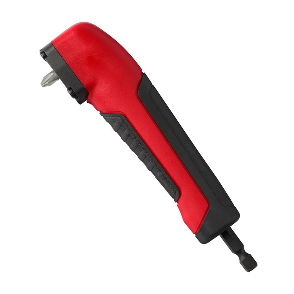 1/4 palca šesťhranná vrták bit držiaka držiaka držiaka Hex Hex Bit Screwdriver 90 stupňov predlžovacia stopka Vŕtania vodiča.