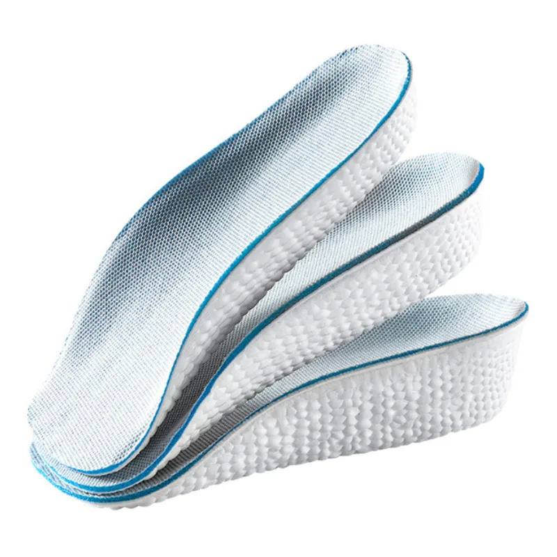 1,5-3,5 cm neviditeľná výška Zvyšujúca sa stiesnená ortopedická podporová podpora Zložka mäkká elastická ľahká hmotnosť pre mužov Dámske topánky vankúšiky