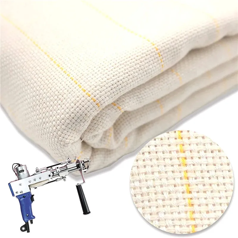 1,5*3 metrový mních tkanina Tufting Clother označené čiary tkané na výrobu odevov DIY mních Monk handričku Tapestry koberce na výrobu vyšívania
