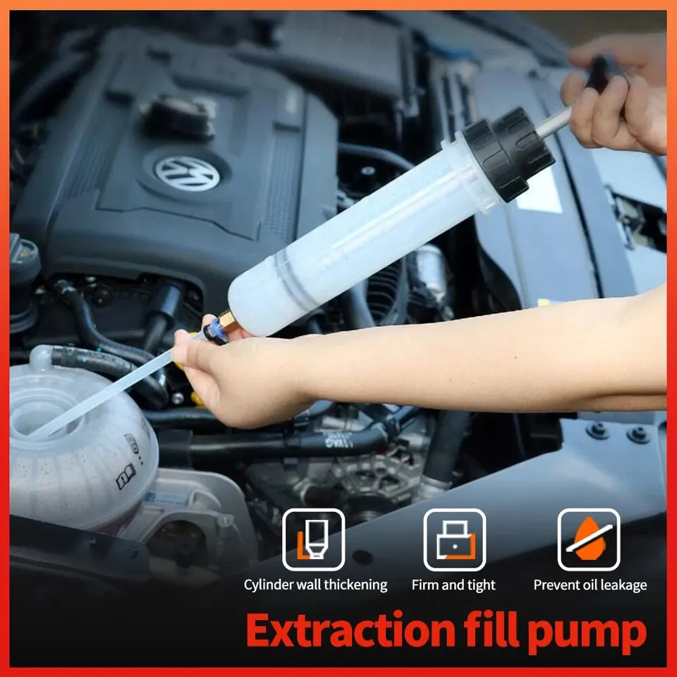 1,5 l Oilfluid extraktor výplňový olej Zmena injekčnej striekačky prenos automobilového paliva Výťažok čerpadla ručný náradie Olejový výťažok čerpadla