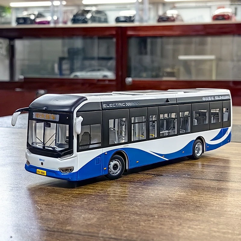 1:50 Model autobusu IEV12 Šanghaj Pudong Retro retro modely zbernice zbernice zbernice