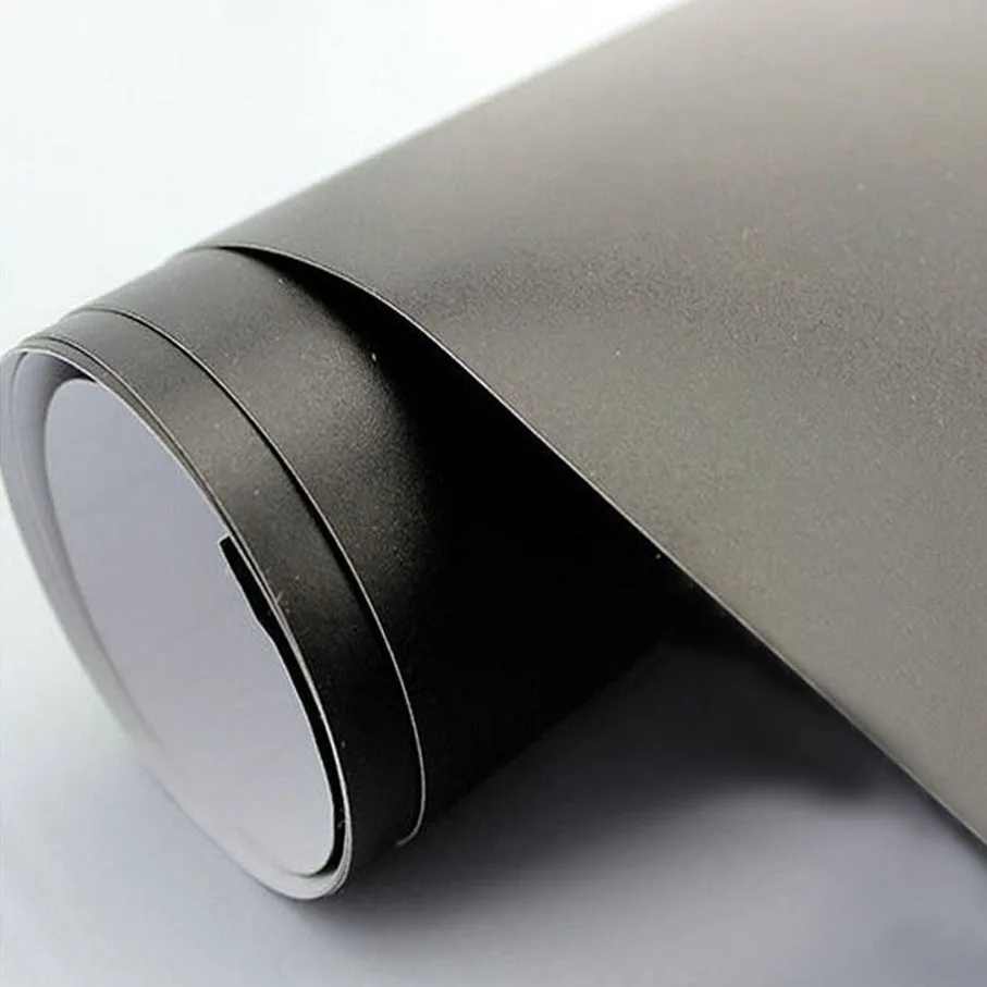 1,52*30 m/roll Vysoko kvalitný matný čierny matný vinylový film Frosled Black Film s vzduchom bez bublín