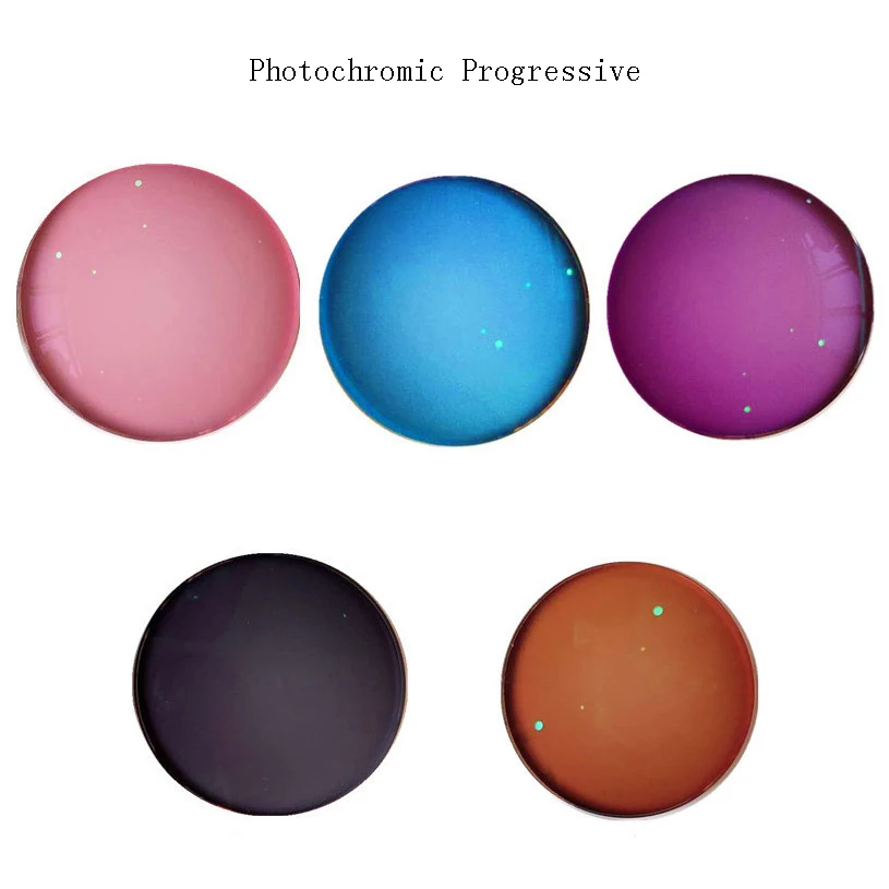 1,56 1,61 1,67 Progresívne fotochromatické okuliare šošovky Multifokálne čítanie predpis Myopia Optický prechod UV šošovky