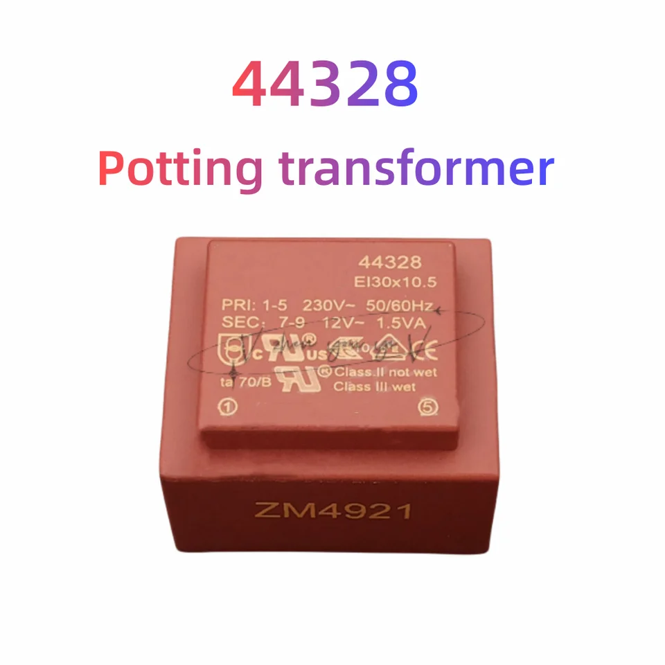 1-5ks 100%nový pre MyRRA 44328 Potted Power Transformer DIP4 230V až 12 V EI30X10.5 50/60Hz 1,5VA