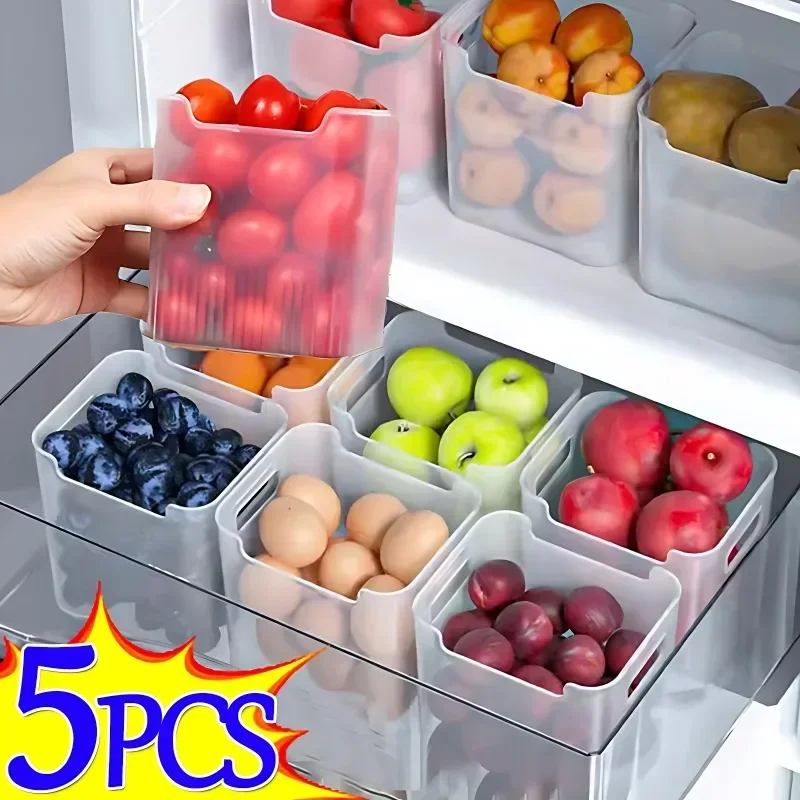 1/5ks chladnička Skladovacie skrinky Potraviny Čerstvé organizátor Cold Storage Cruss Crus Ovoc