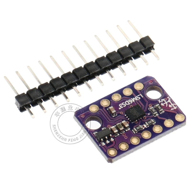 1-5ks GY-LSM6DS3 modul akcelerometra sklonu gyroskopu senzor IIC/SPI Prenos