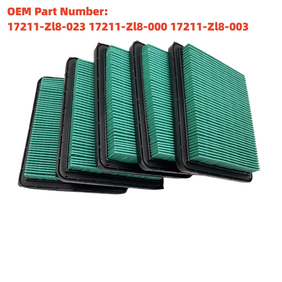 1/5ks pre Honda 17211-ZL8-023 GCV135 GCV160/190 Vzduchový filter pre HONDA 17211-ZL8-000 17211-ZL8-003