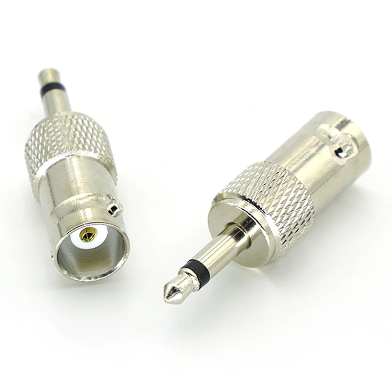 1-5ks Vysokokvalitný konektor Q9 BNC konektor BNC BNC do 3,5 mm mono 1/8 