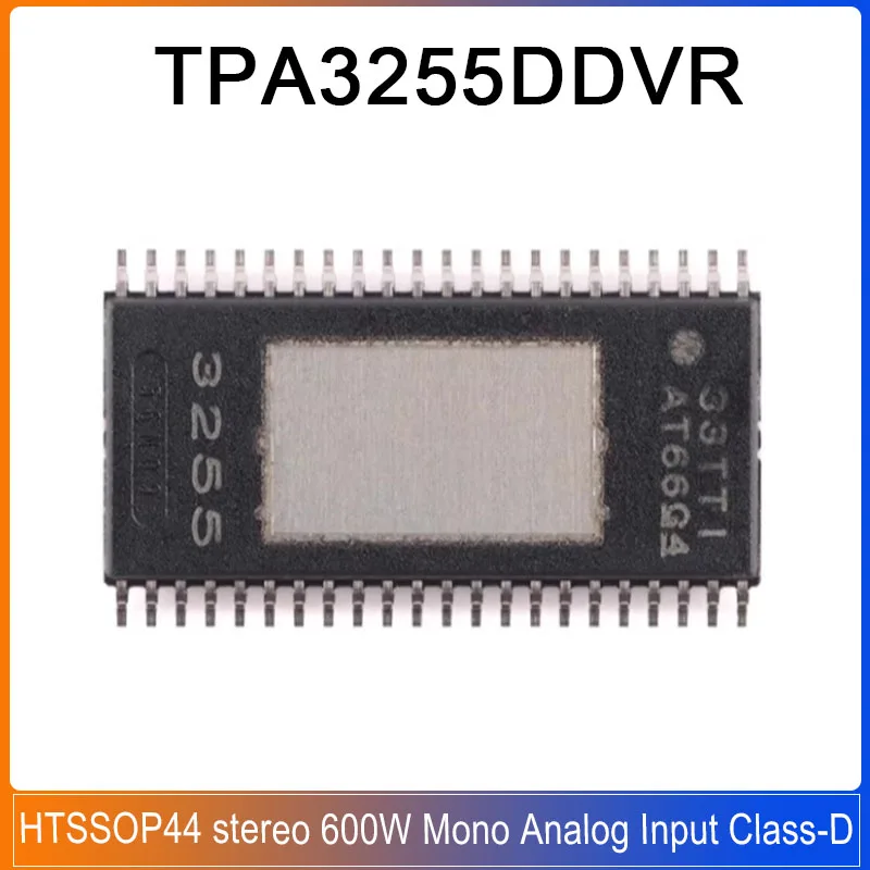 1-5pcs TPA3255DDVR TPA3255 HTSSOP44 TPA3255 3255 325W Stereo 600W Mono Analógový vstup tried-D Audio zosilňovače Čip