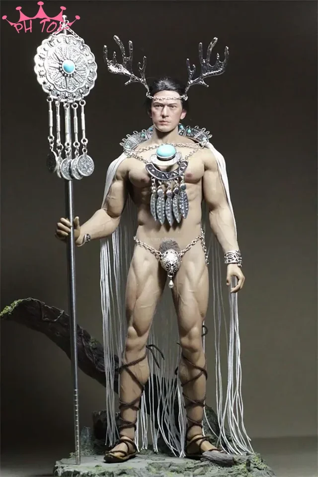 1/6 lesného strážcu samca solider Tassel Cape Droplet Underwear Model pre hračky pre bábiky 12 palcov M30 M31 M33 m34 m35