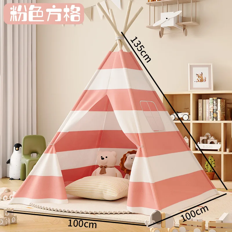 1,6 m teepee stan pre deti v interiérovej domácnosti Prenosná skladacia sklopná princezná Wigwam Girl and Boy Toy Castle Stan House pre deti