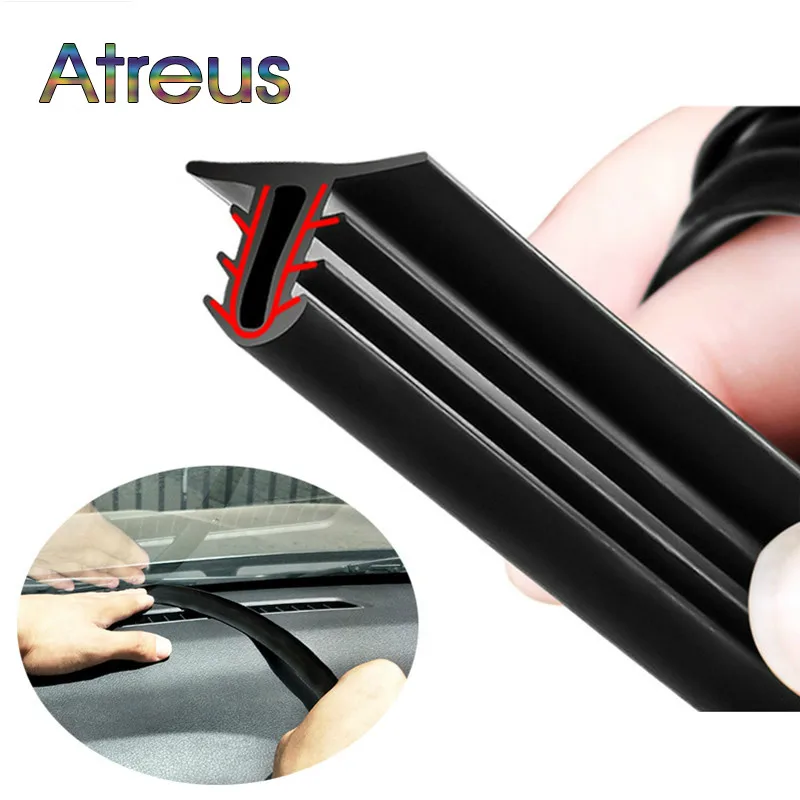 1,6 m zvukový tesniaci pás Aut Dashboard Talec Gum pre Abarth Fiat 500 Honda Accord CRV Civic 2006 2011 Dio Alfa Romeo Ssangyong