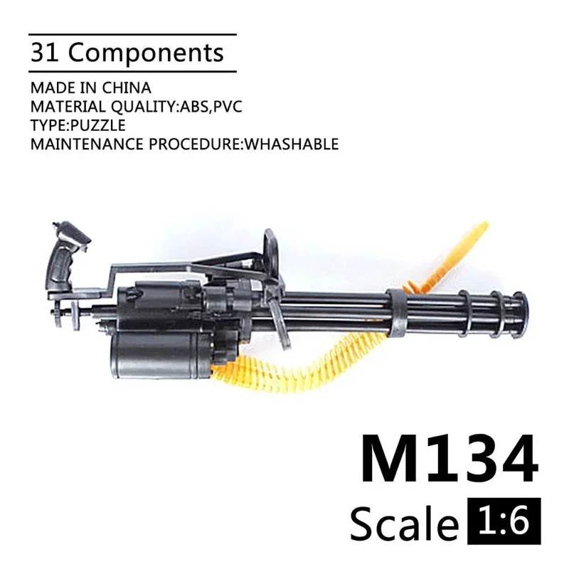 1: 6 M134 Gatling Minigun 12 