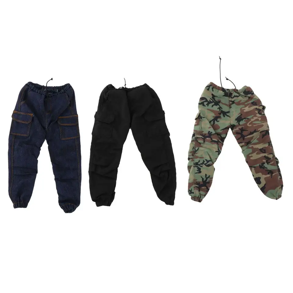 1/6 mužských figurín pre bábiky Panty Streetwear Action Figures oblečenia Príležitostné pre 12 '' akčné figúrky sa obliekajú na odevy ACCS