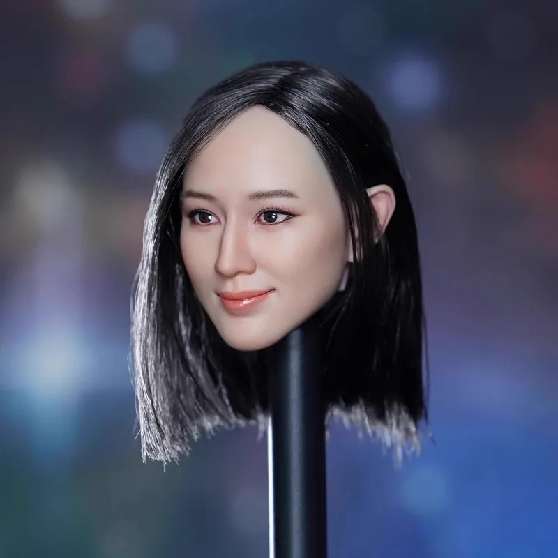 1/6 SDH039 Zhang Jun Ning Head Carving Soldier Ázijský taiwan ženský hviezdny sochársky model pre 12 