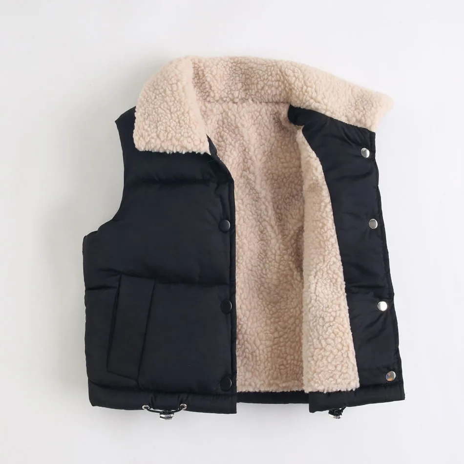 1-7 rokov baby Puffer vesta deti fleece bunda