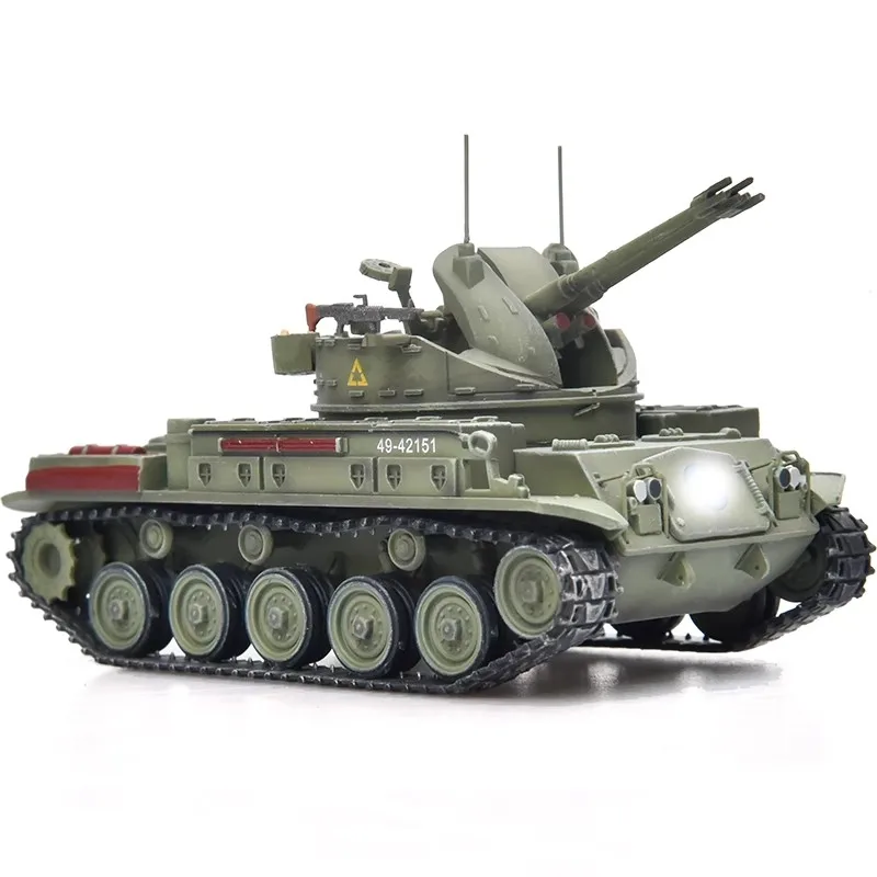 1/72 M42 Self-the-thank Guns so zeleným farbou M42 Tank Static Dotkovaný produkt Tank Model Ornament