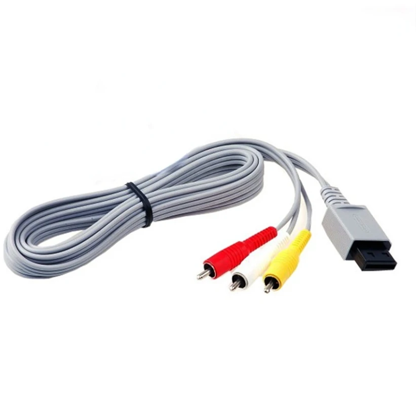 1,8 m 6 stôp 3 RCA kábel pre Nintendo Wii Controller Audio Video AV Composite Cord kábel