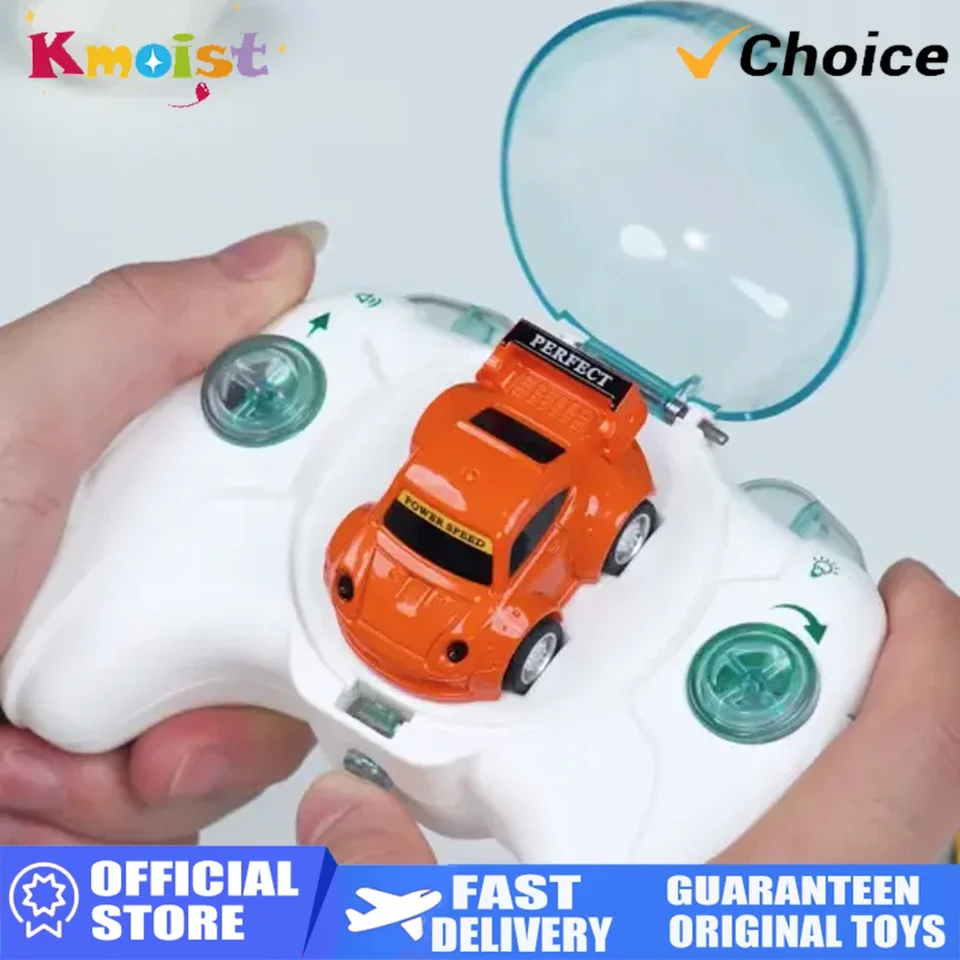 1/87 2,4G Mini RC Car Stowage Stowage Diaľkové ovládanie automobilov s vysokou rýchlosťou RC závodné vozidlo so svetlami hračky pre chlapcov pre deti narodeninové darčeky