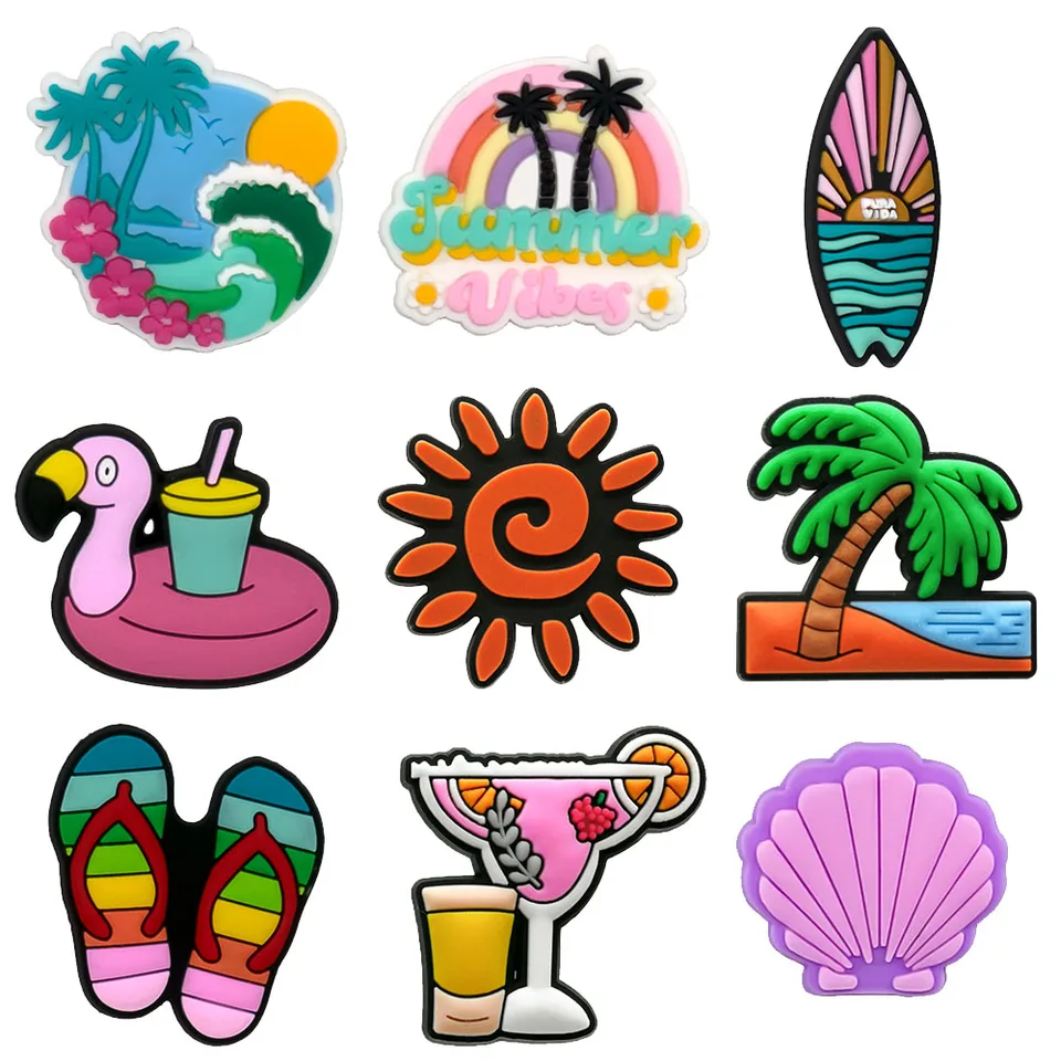 1/9ks ružové škrupinové surfové klipy SUPPPER SPLISKY OBCHODY ZARIADENÉ SANDALS DOSTUPY PIN džínsy pre ženy pre ženy