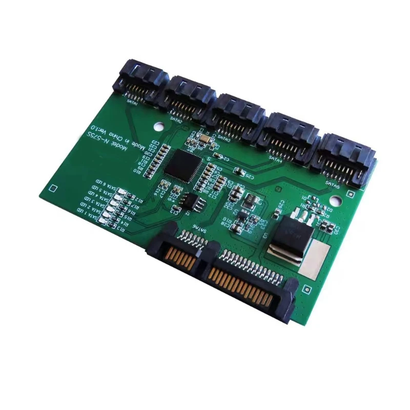 1 až 5 konvertorov portov pre konvertory portov JMB575 SATA3.0 6 GBPS SATA3.0 Prevodníkov PM Multiplikátory Port Spitters Dropship Dropship