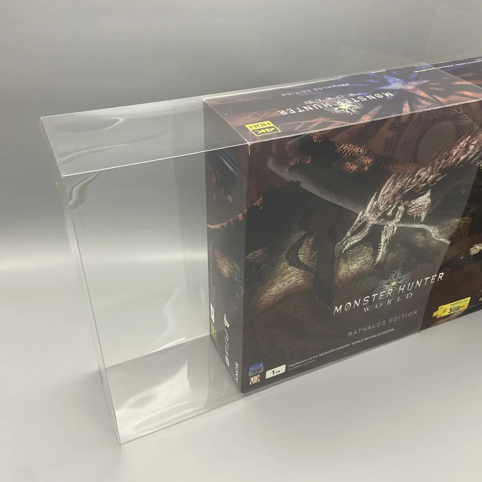 1 chránič boxu pre PlayStation 4 PS4 Pro7000 7100 Clear Display Case Collect Box