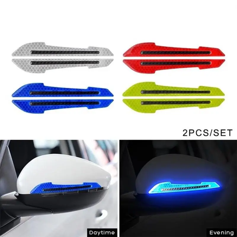 1 Dvojica spätného zrkadla automobilu Reflexná nálepka pre Mini Cooper R52 R53 R55 R56 R58 R59 R60 R61 PAMAN CUPE pre Mini Cooper R52