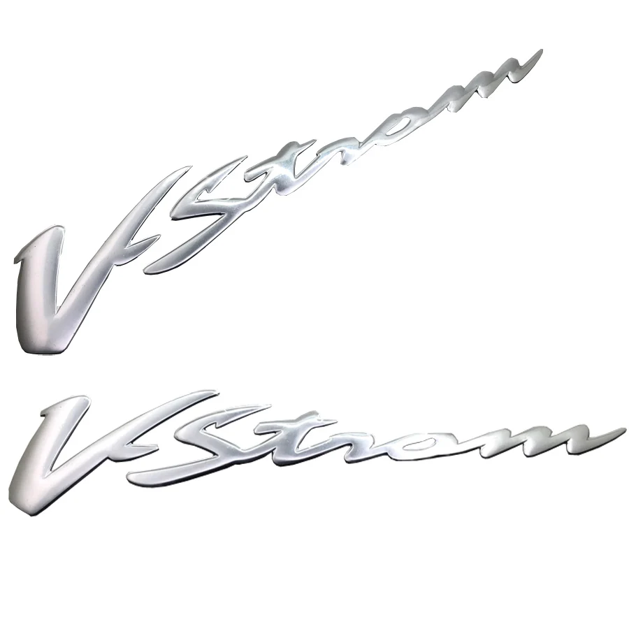 1 Dáč Motocyklový reflexný nálepka nálepky Chrome Motorbike znak pre Suzuki vstrom DL 250 650/XT DL 1000/XT All Series