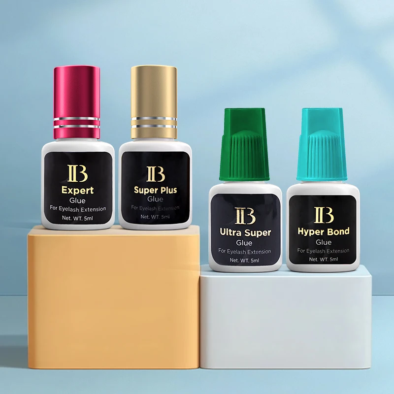 1 fľaša iBeauty ultra super lepidlo Individuálne rýchle sušenie falošných mihalníkov dodávky Master Strong Cola 5ML make -up nástroje