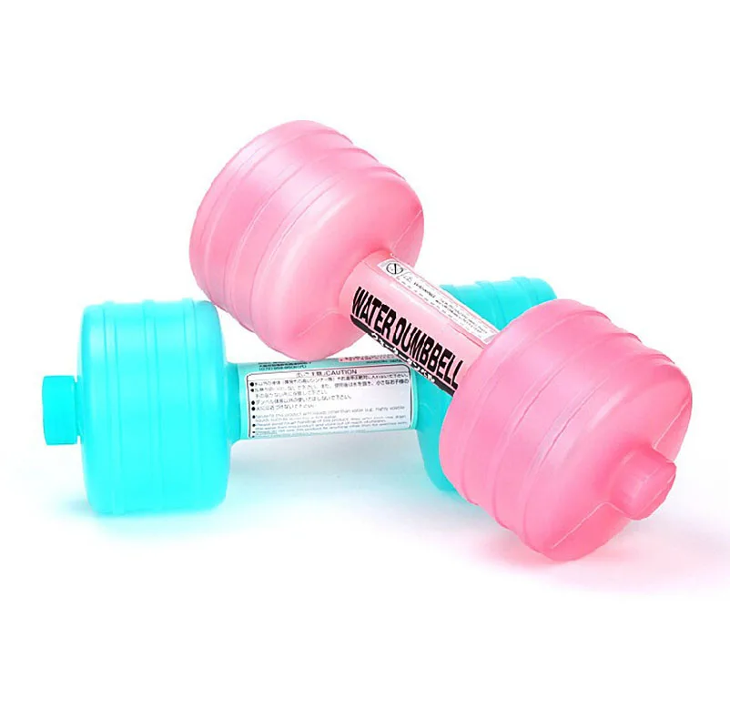 1 kg telocvičňa Cvičenie Cvičenie Ženy Komplexné domáce vodné činky pre Fitness Aquatic Barbell Office Traveling