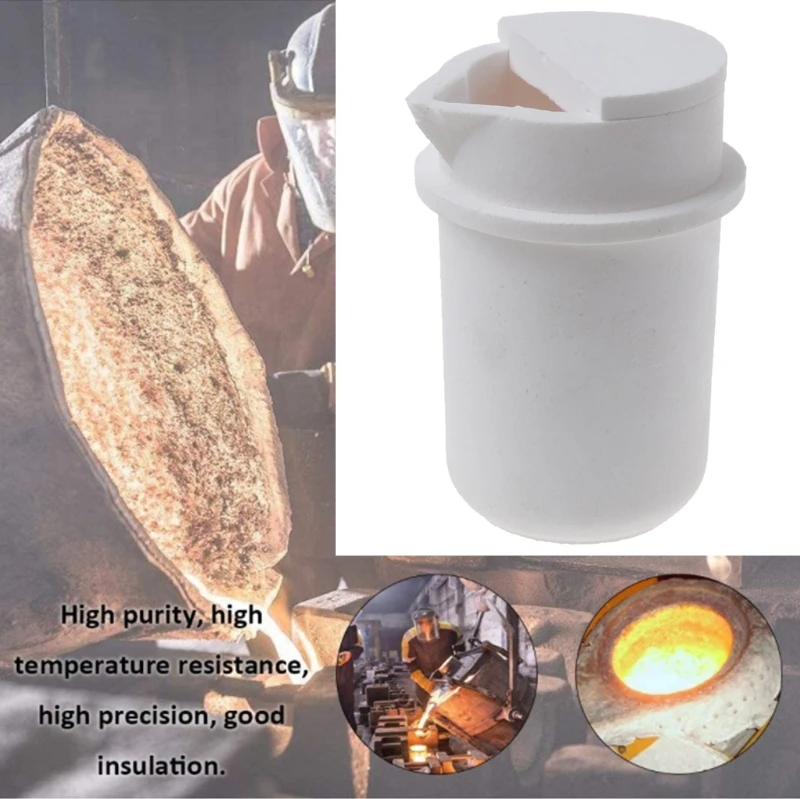 1 kg téglika zlieva zlieva zlieváreň Cup Casting rafinácia Crucible s vekom na topenie zliatiny zo zlata strieborného 40 GB
