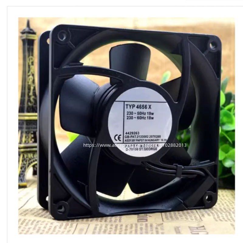 1 ks 4656x odolný voči vysokej teplote, všetky kovové chladiace ventilátor pre ventilátory