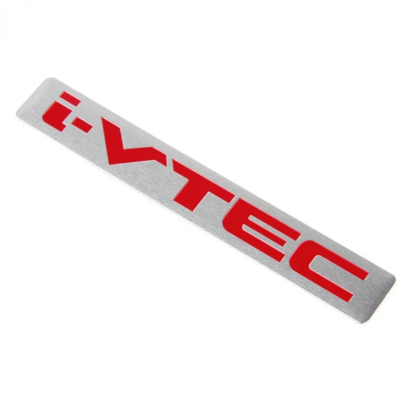1 ks hliník I-vtec odznak Zhaskovací znak Mugen 3D automatické nálepky pre autá pre Accord Civic Fit Car Styling