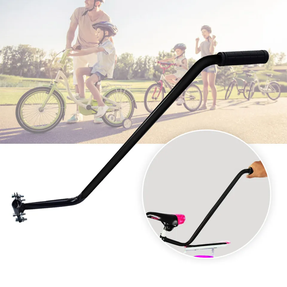 1 ks na bicykel Tréner pre bicykle Výcvik detí Cyklistické bicykle Bicykel Balance Push Bar Bar Kids Detské učenie push rukoväť