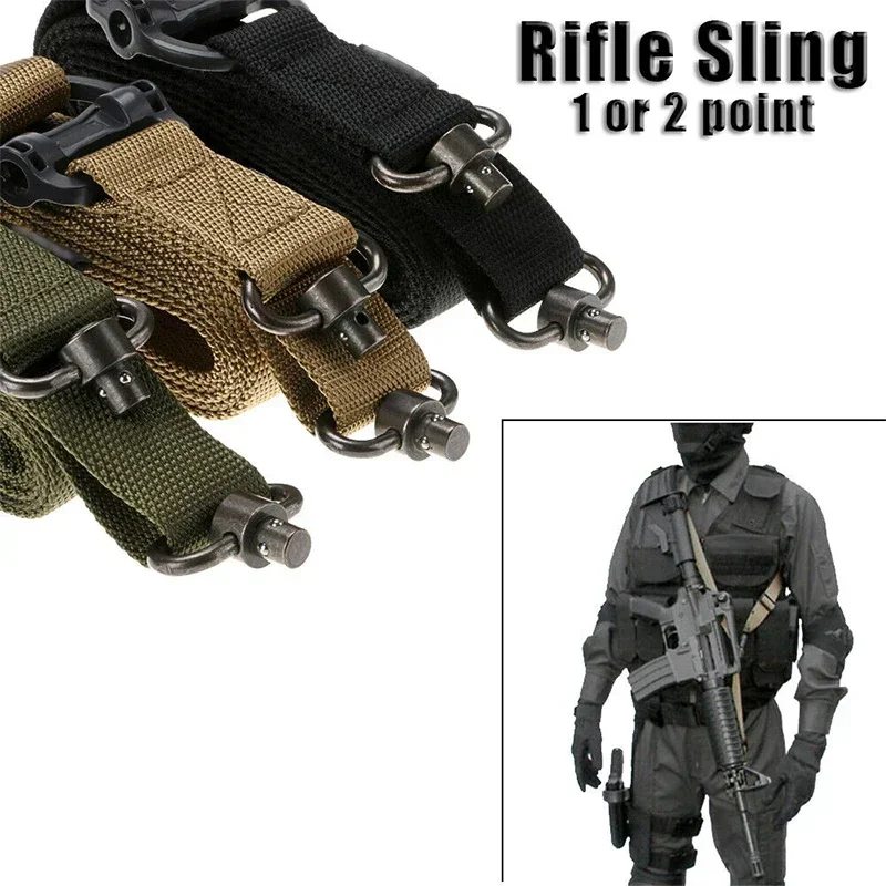 1 ks nastaviteľný MS4 Tactical Quick Detach QD 1 alebo 2 -bodové viac misie 1,25 