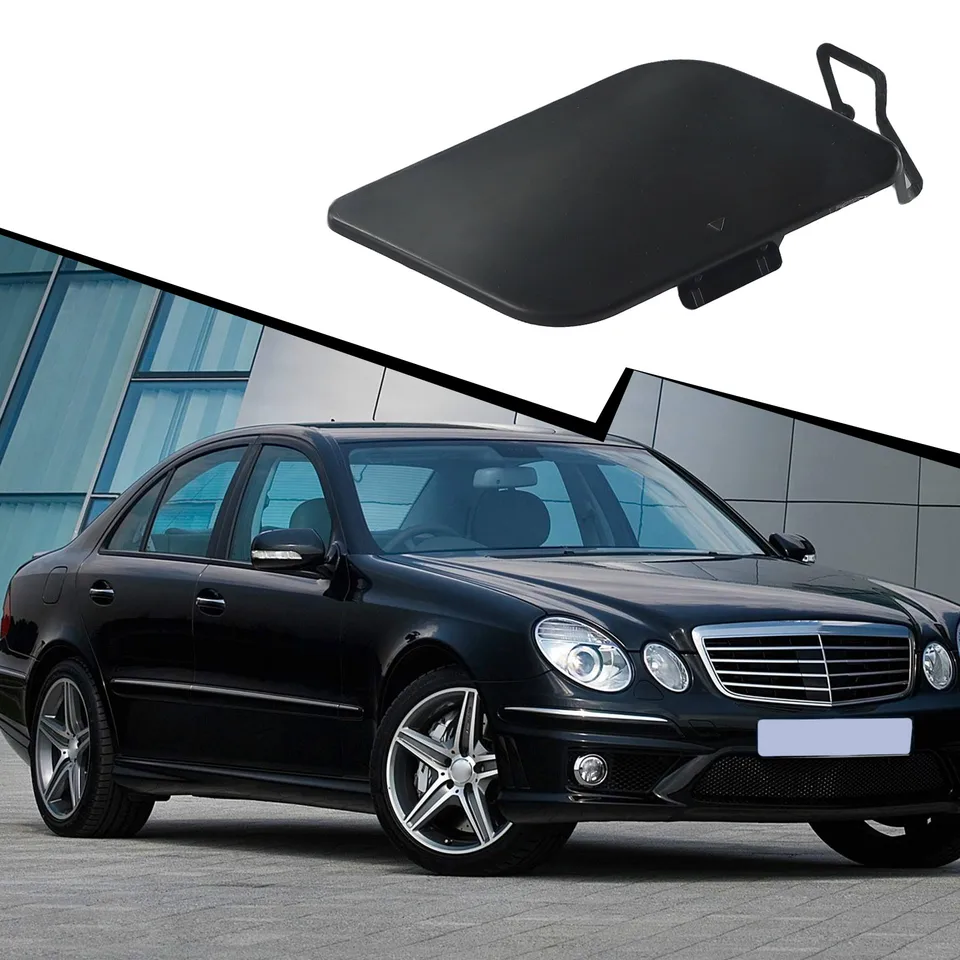 1 ks predný nárazník vlečie kryt neostrené primárne primárne A2118851022 Fits for Mercedes E Class W211 2007- 2009 Automatické príslušenstvo