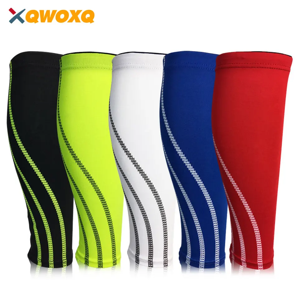1 ks Sport Compression Calf Calf Ruckves Shin Dlaha, kompresné ponožky bez chodidla pre beh, sestry, tehotenstvo, úľavu po operácii