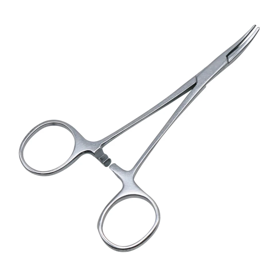 1 ks z nehrdzavejúcej ocele Hemostatické svorky Arteriálne kliešte chirurgické kliešte chirurgické kliešte Pet Hemostat Browking Nipper Straight/Elbow Pliezy