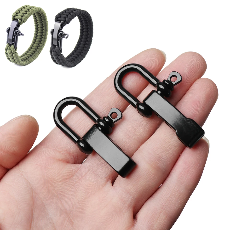 1 ks čierna ukotvovacia kotvová skrutka PIN PIN PARACORD BRUNKA PARACLE PARACORD PRÍSLUŠENSTVO Vonkajšieho nástroja prežitia lana
