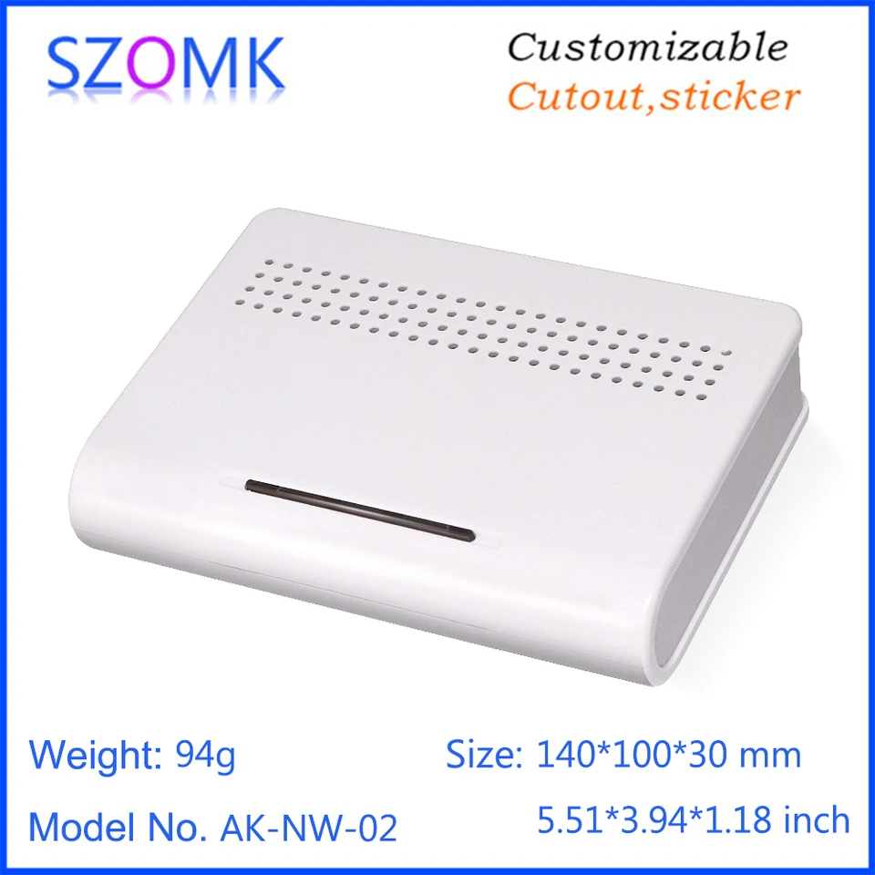 1 kus 140*100*30 mm Szomk WiFi Router Plastová doska Obvodová doska Elektronika Elektronika Box Wireless Plast Plastck Box