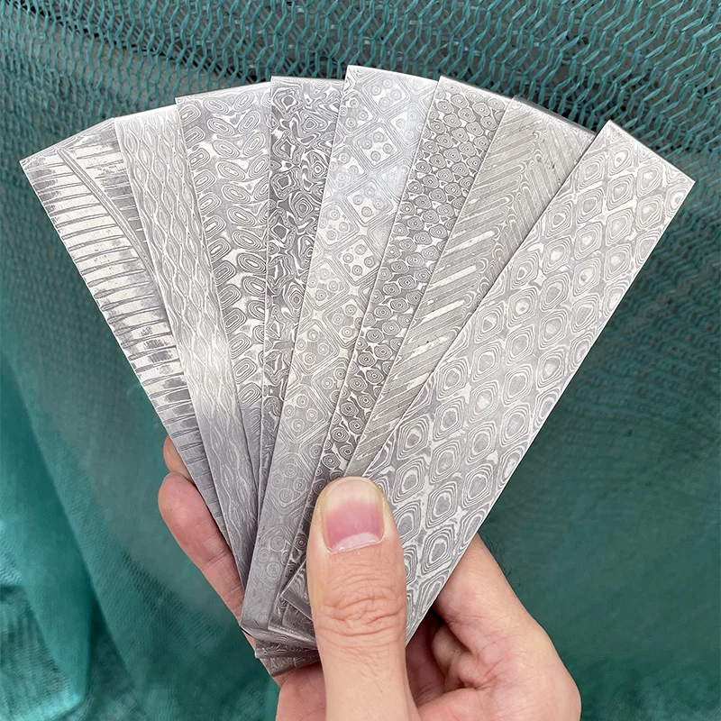1 -kus 200x30x3mm damascus oceľ pre DIY nôž na výrobu materiálu vg10 sendvičový oceľový nôž čepeľ je tepelné ošetrenie